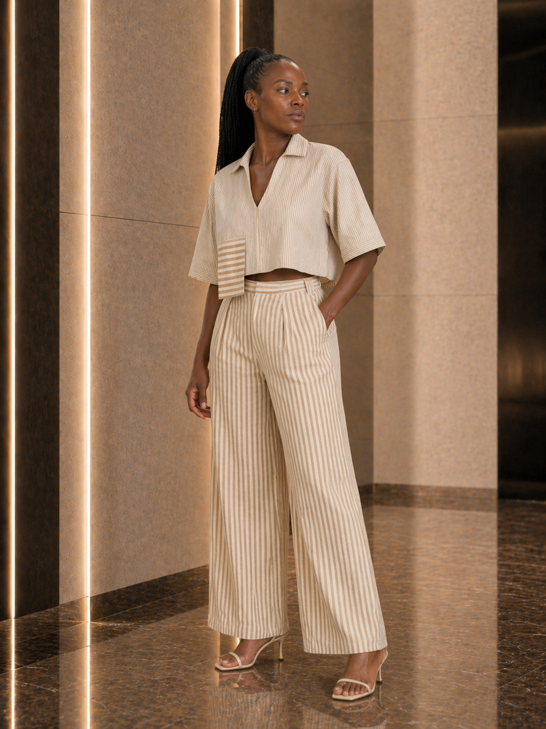 STRIPE CO-ORD SET