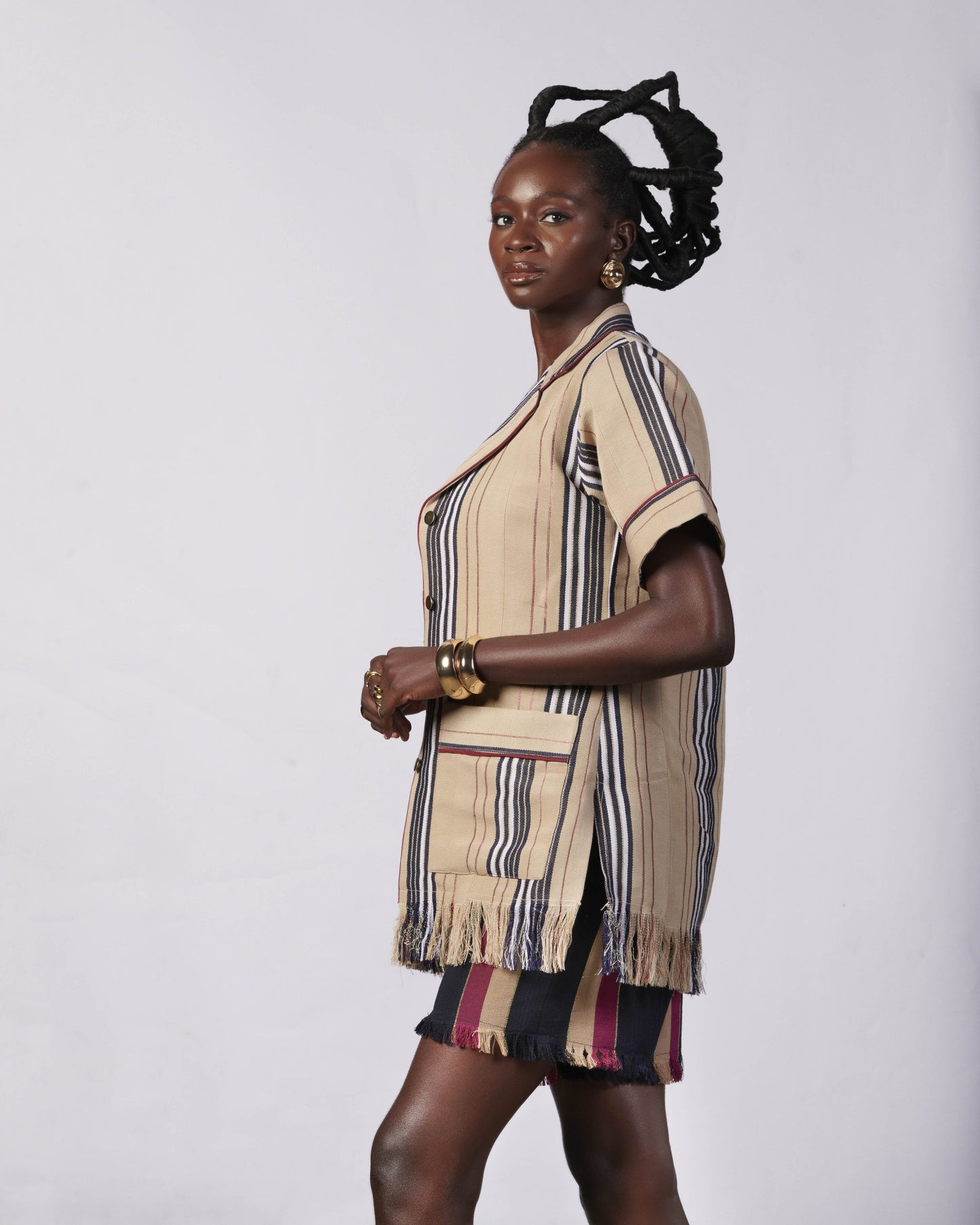FRINGE CAMP COLLAR SHIRT
