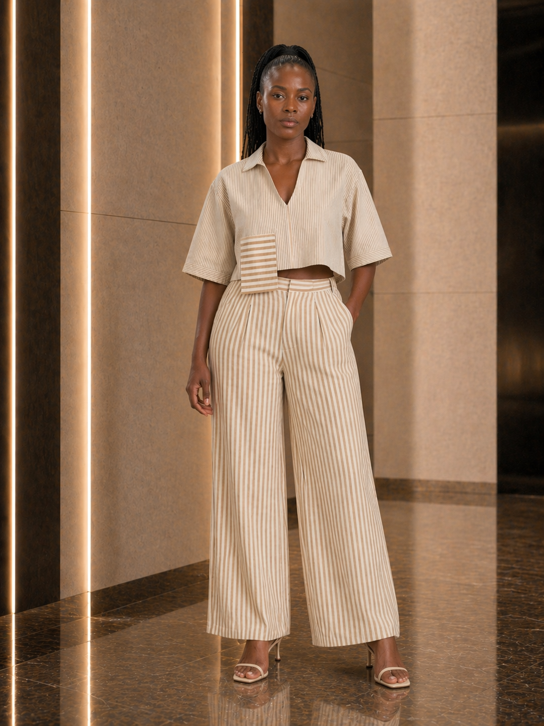 STRIPE CO-ORD SET