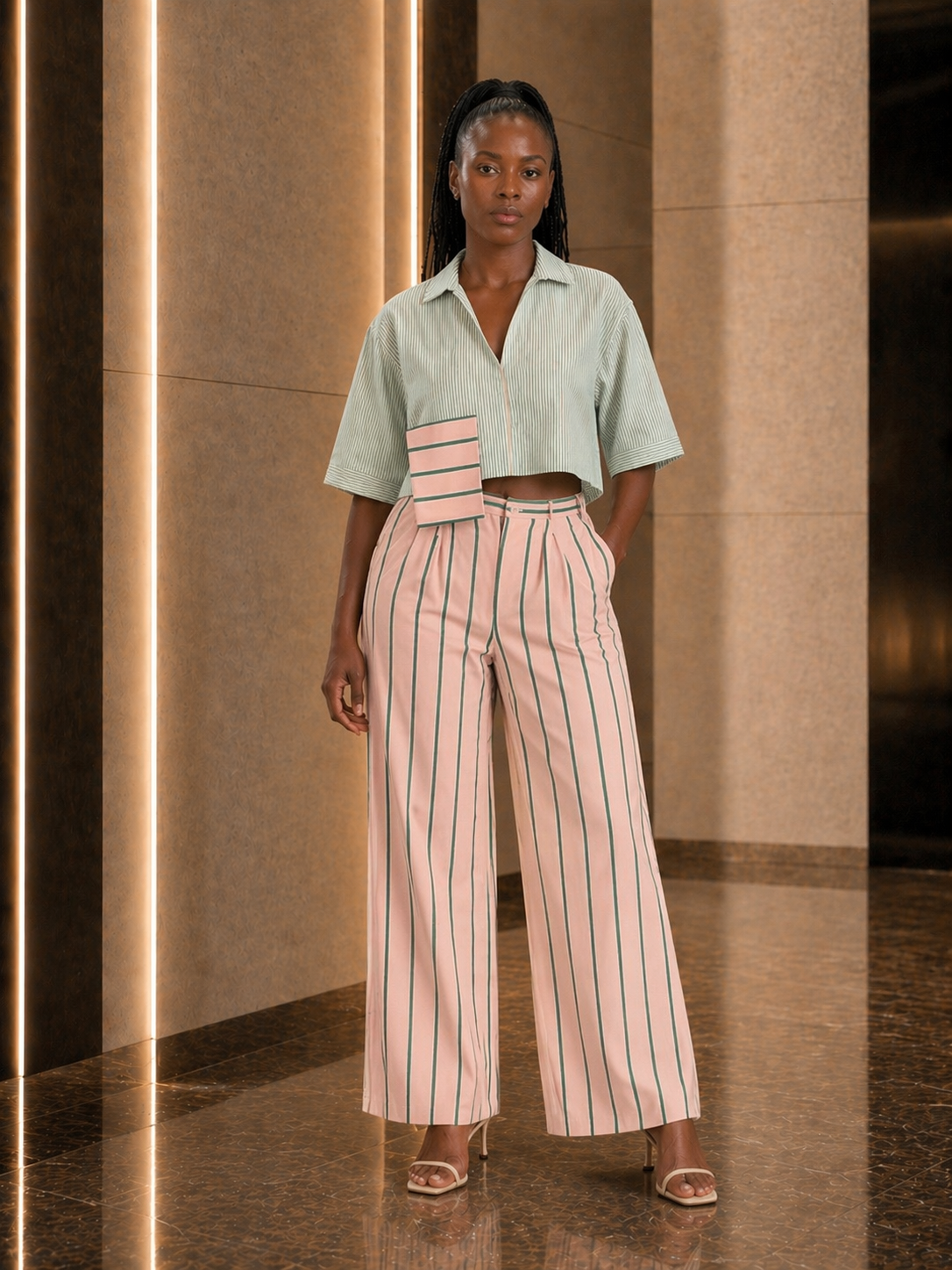STRIPE CO-ORD SET