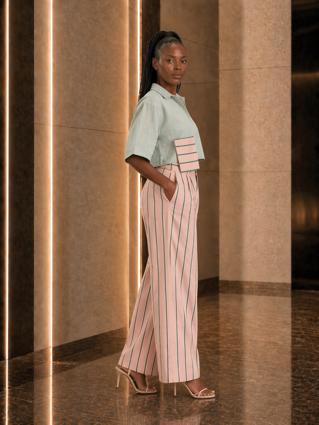 STRIPE CO-ORD SET