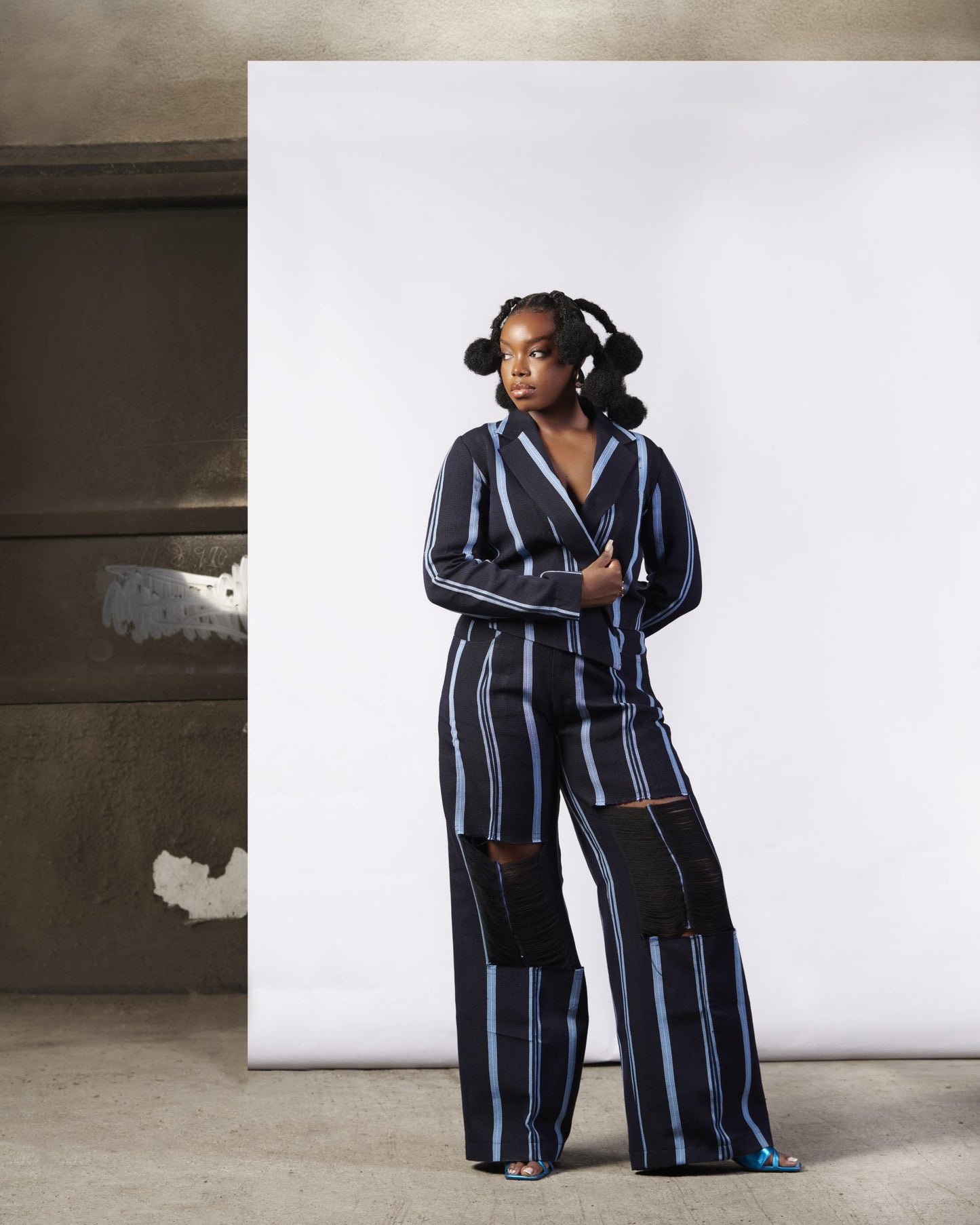 ETU ASYMMETRIC BLAZER