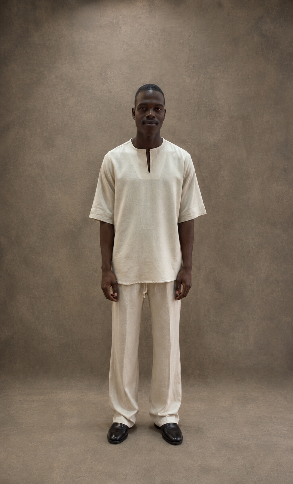 BEIGE LINEN TROUSER